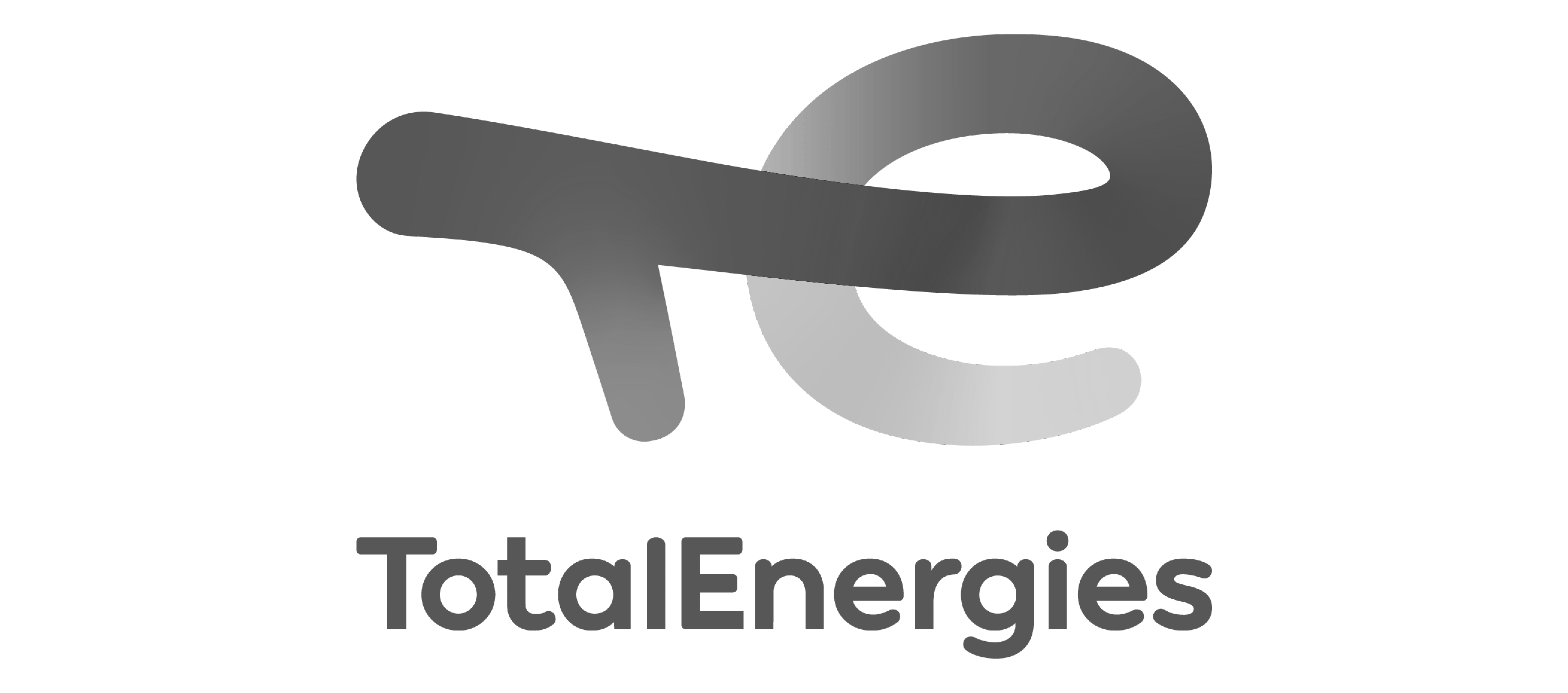 te black and white logo totalenergies